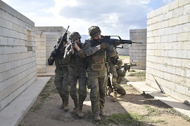 La 3ª Compañía del Tabor “Alhucemas” I/52 realiza un ejercicio operativo