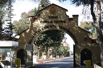 ENTRADA ACUARTELAMIENTO