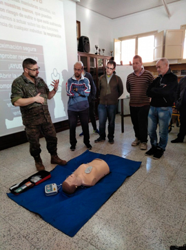 Cabo 1º Conesa instructor S.V.B.