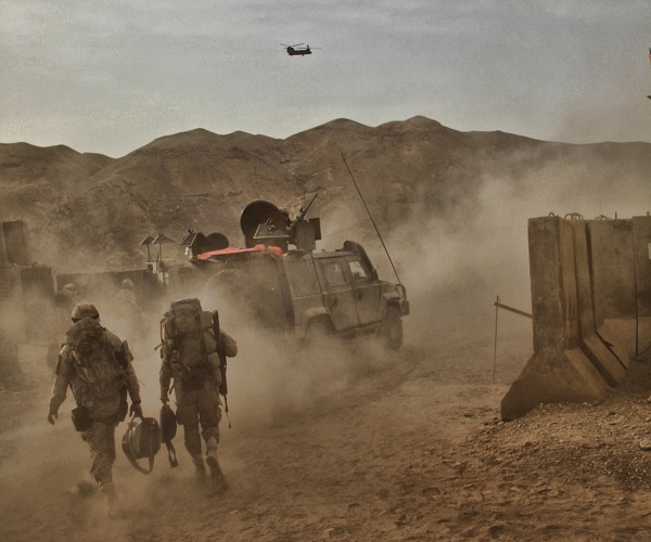 Atardecer en Afganistan