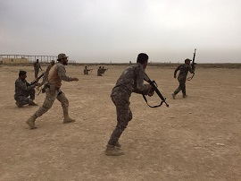 Ejercicio de fuego real