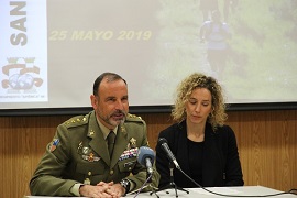 El Coronel del América en la presentación