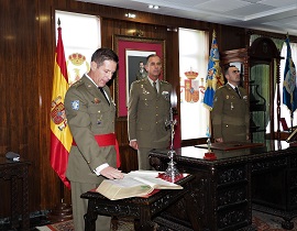 Juramento o Promesa del Gral. Cortés.