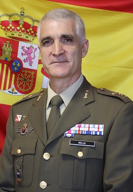 vista aerea del acuartelamiento