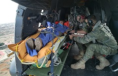 HELI EVASAN en Helicóptero HU-21 Superpuma