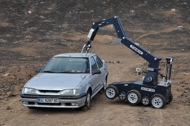 Práctica sobre vehículos de la CNP