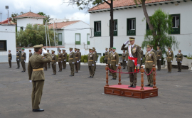 El General de la 5ª SUIGE preside el acto.