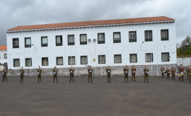 Pelotón de Honores del BZ XVI.