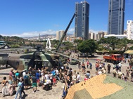 Exposición de material