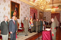 Juramento en el Salón del Trono de la Capitanía