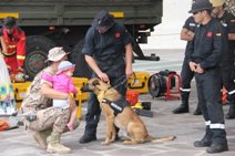 Exposición de armamento y material