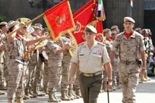 El teniente general Martín Villalón revista la Fuerza