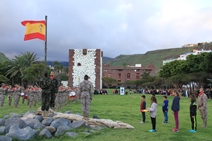 Acto de Arriado de Bandera