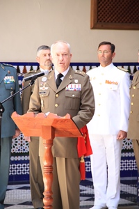 Alocución del TG. Galán