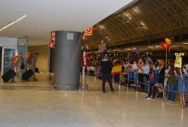 Llegada al aeropuerto