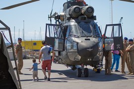 Exposición de material