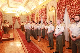 Momento de la recepción