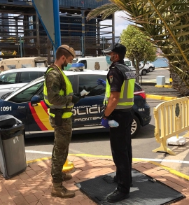Apoyo a las FCSE en Fuerteventura.