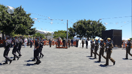 Desfile de la Unidad de Honores