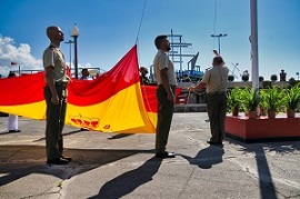 Presidencia Izado de Bandera