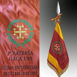 82º aniversario de la Laureada de San Fernando a la 1ª Batería del GACA I/93