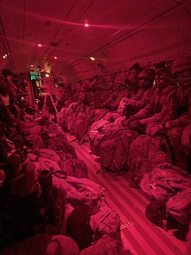 Operación aeromóvil en Ablitas.