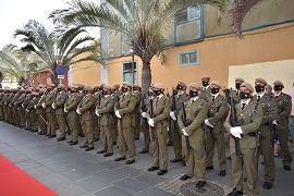 Compañía de Honores. (Foto:Sdo. Pérez-Trujillo.)