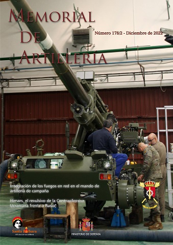 Portada Memorial de Artillería