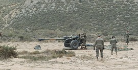 Ejercicio con el GACALEG en Almería