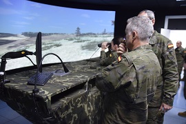 Visitando el centro de Simulación