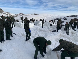 Construccion de tiendas proteguidas