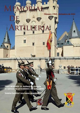 Portada Memorial de Artillería dicimebre 2023