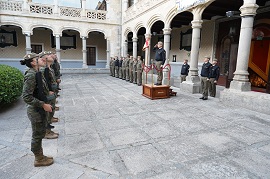 Honores de ordenanza al SEGENMADOC