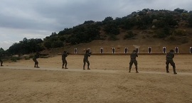 Ejercicio con armas portátiles