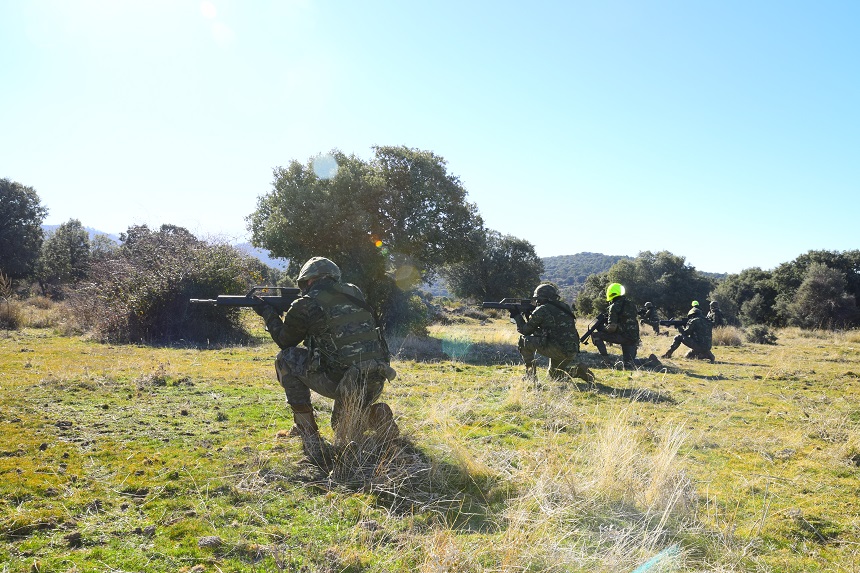 Ejercicios en el campo