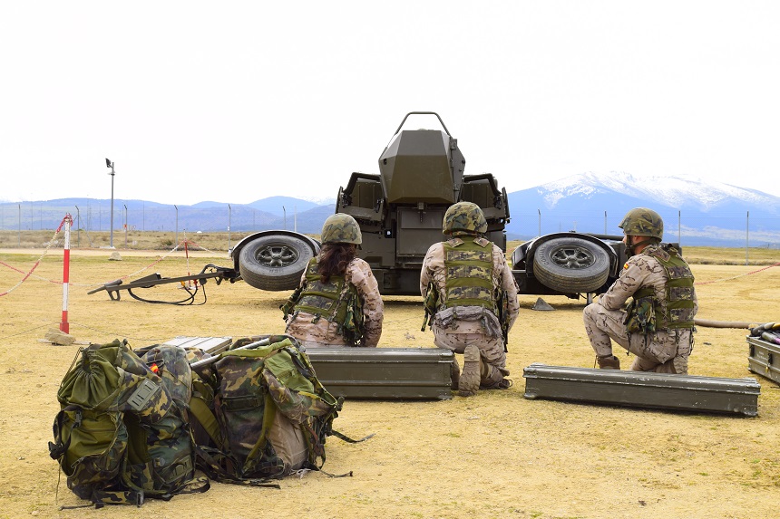 Ejercicios de instrucción con el 35/90