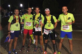 El equipo tras el esfuerzo