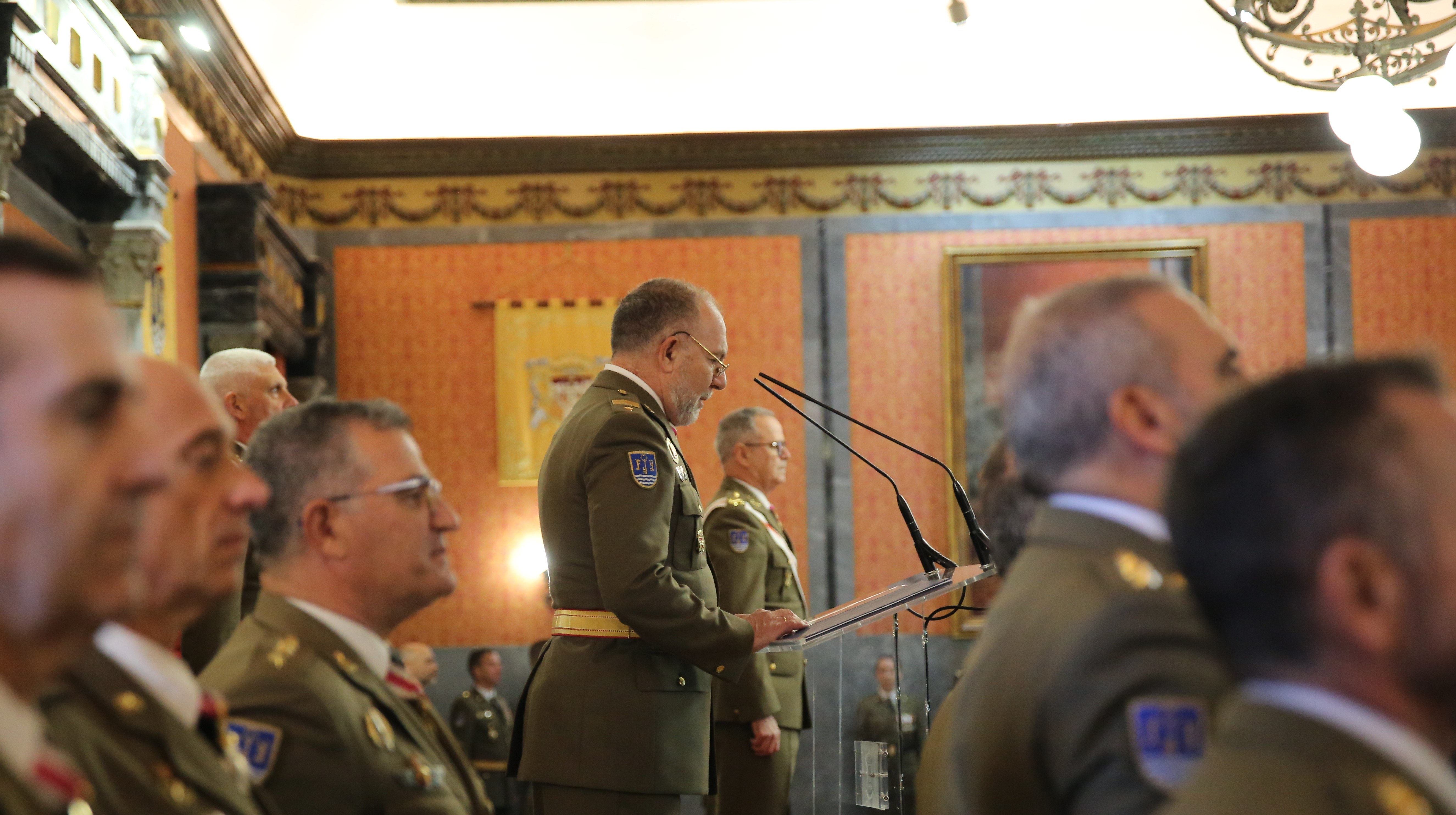 Lectura de la Efeméride de la Pascua Militar.