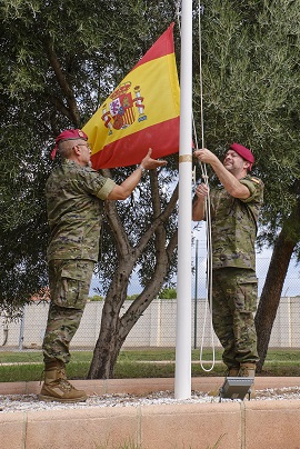 Flag Raising during the ceremony