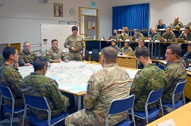 Planning process  - Photo Jan Gustafsson, Swedish Armed Forces.