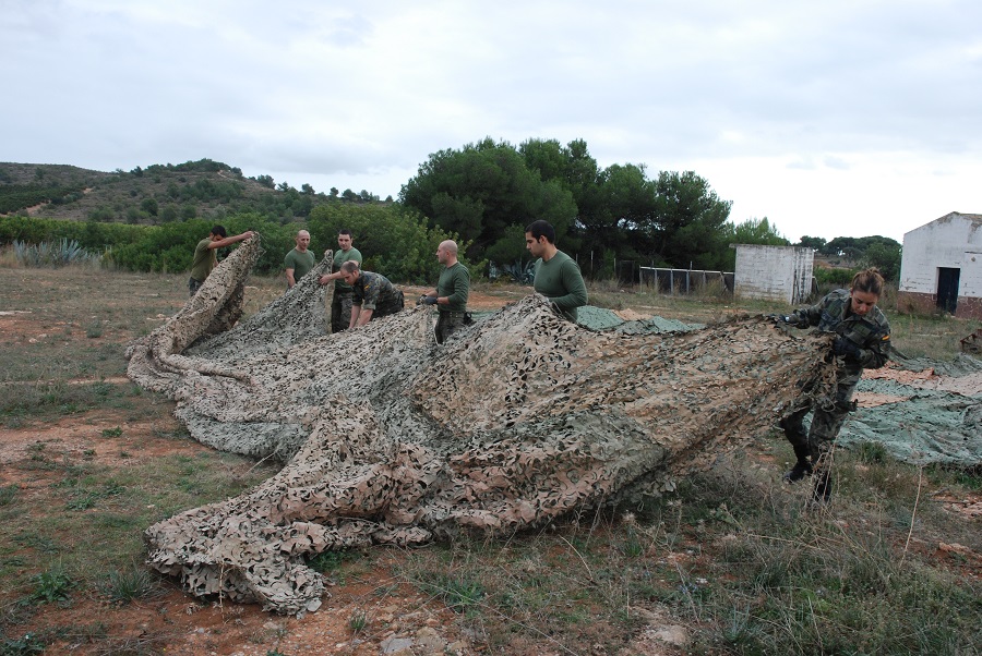 Montaje de campamento