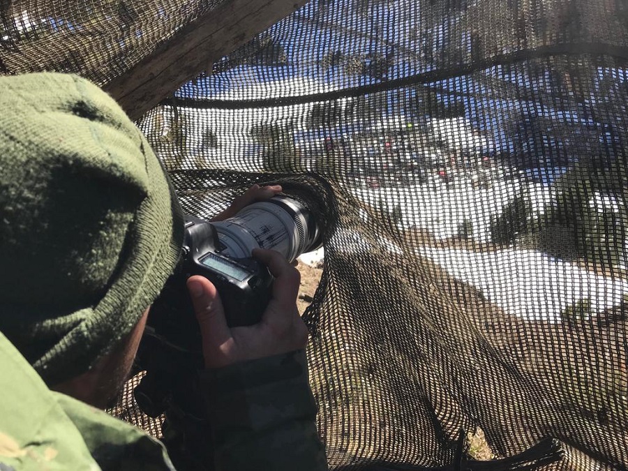 Observador con medios de visión