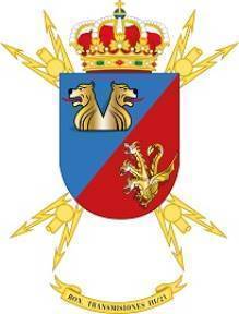 Escudo del Batallón de Transmisiones de Apoyo al NAPO III/21