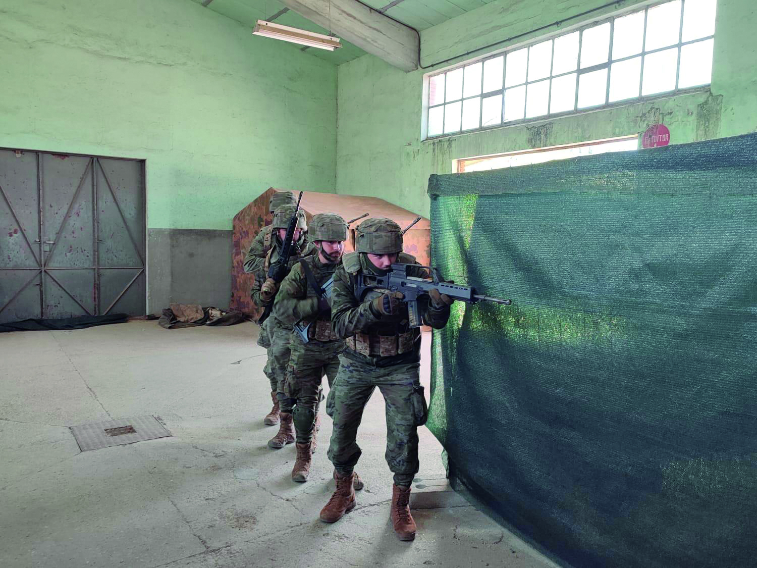 Prácticas de combate urbano 1