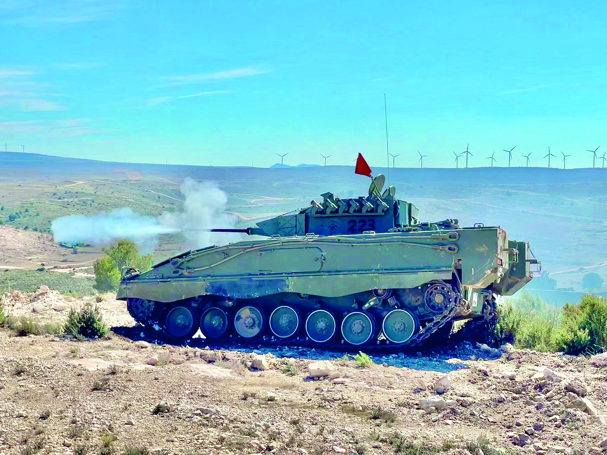 Tiro con VCC Pizarro