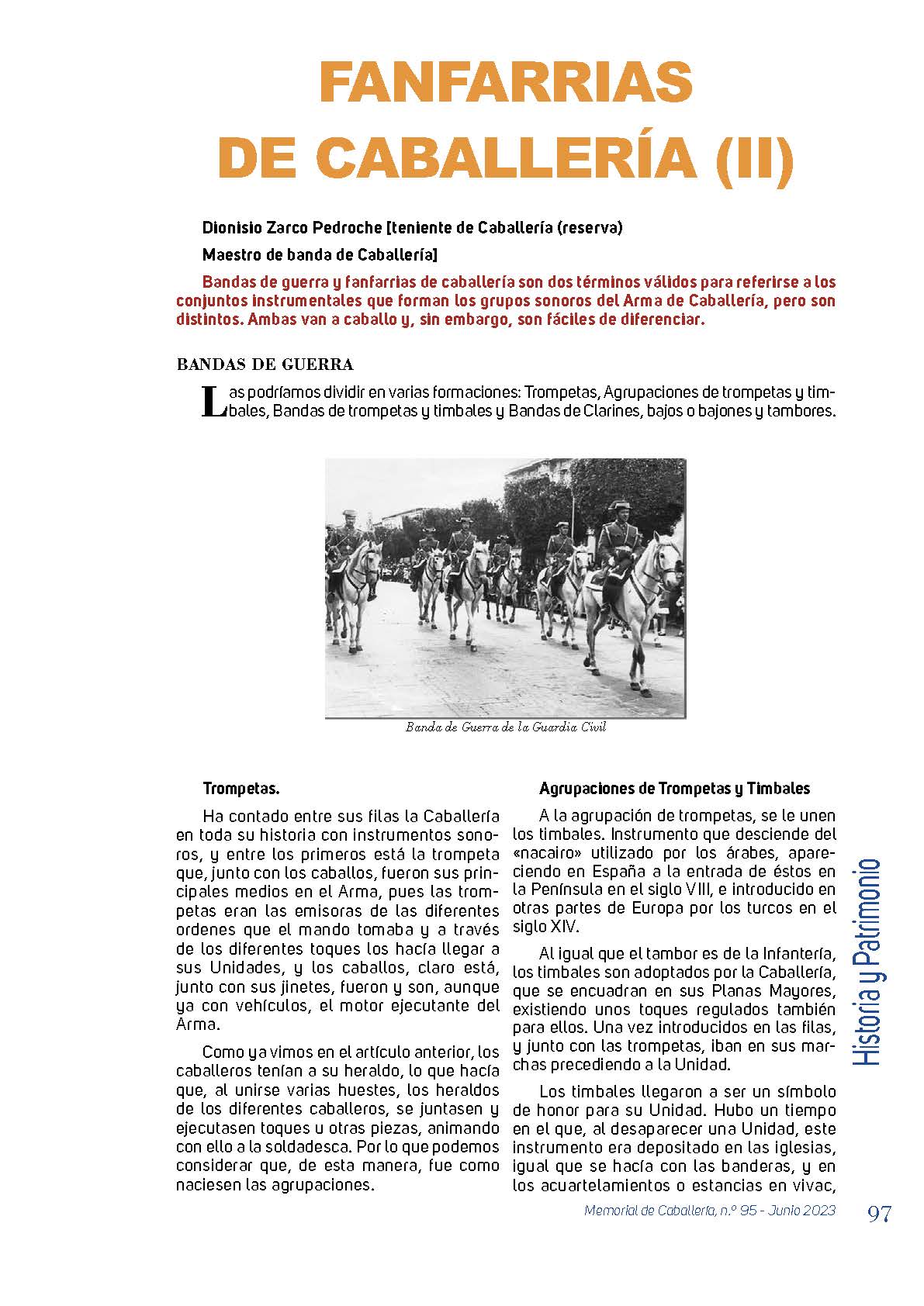 FANFARRIAS DE CABALLERÍA II