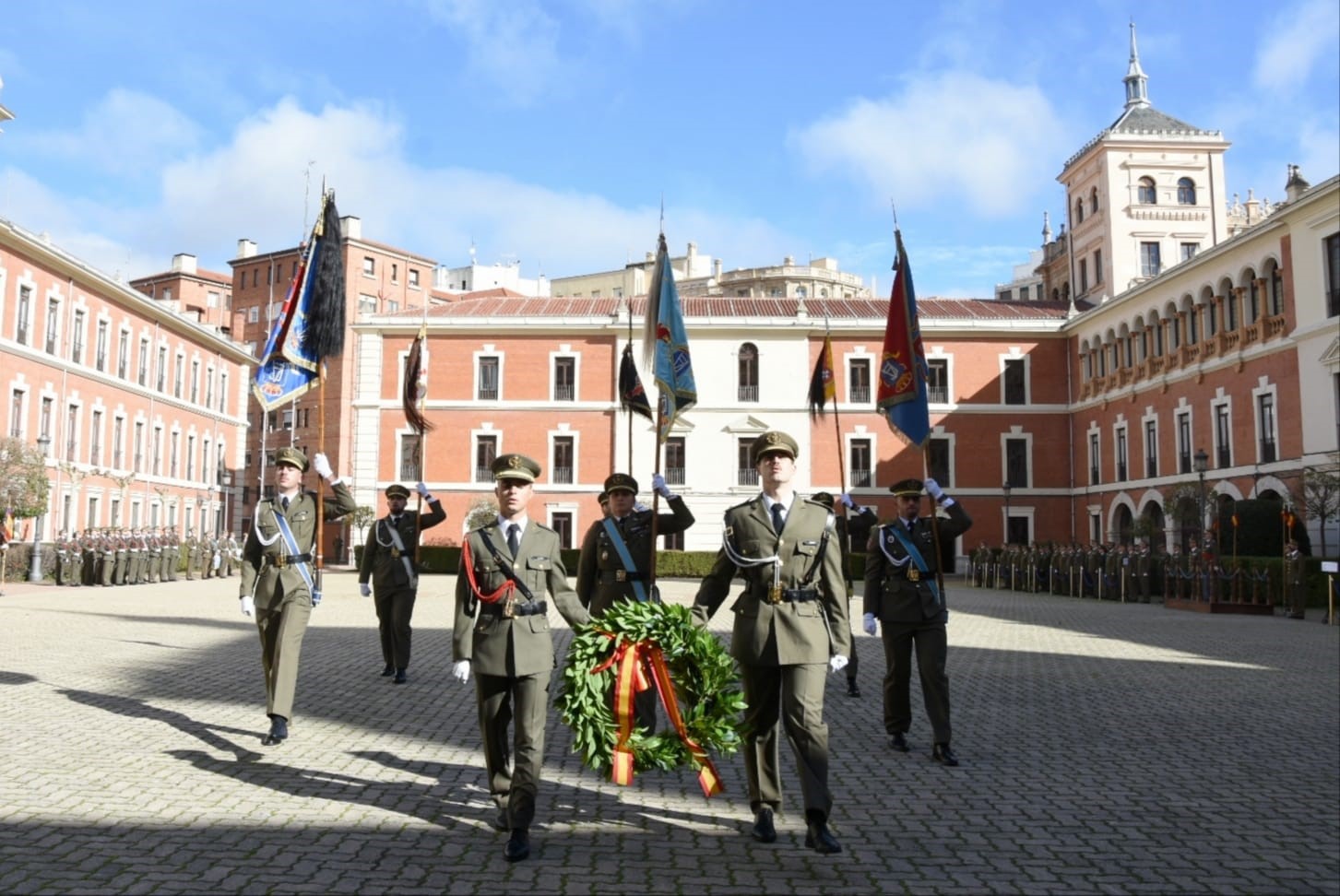 Homenaje a los que dieron su vida por la Patria
