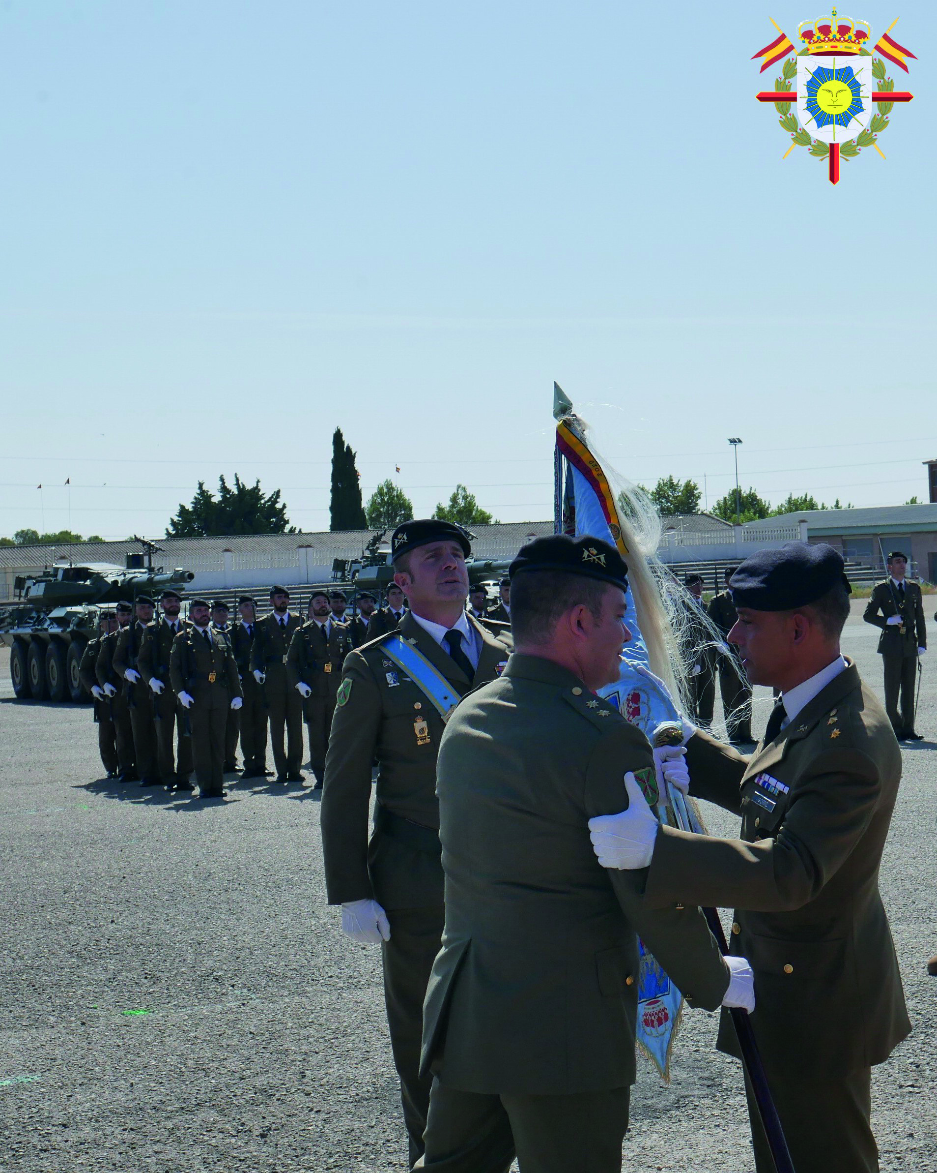 Relevo en el mando del GCLAC Numancia I/11