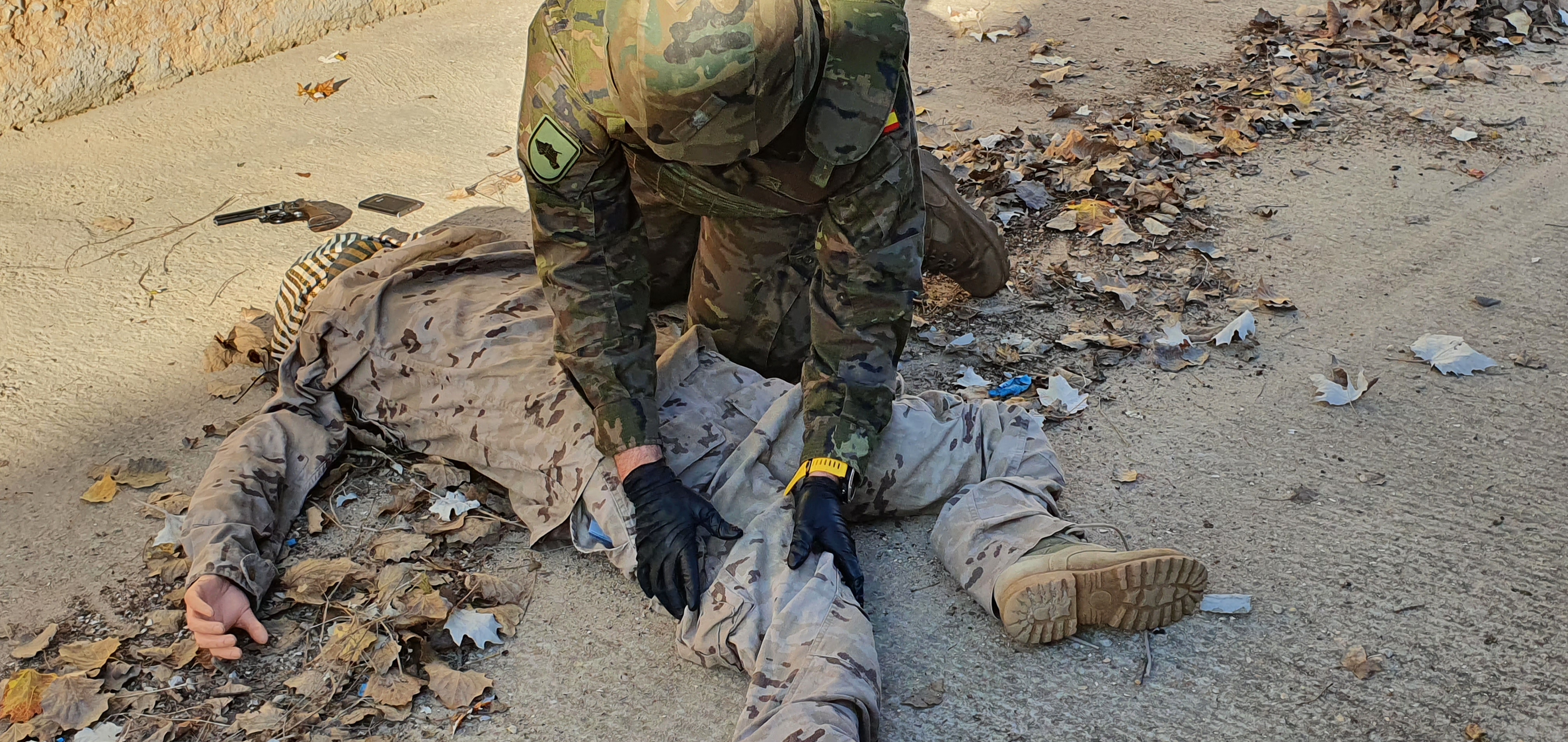 Ejercicio DOMEX. Cuartel General de la División San Marcial