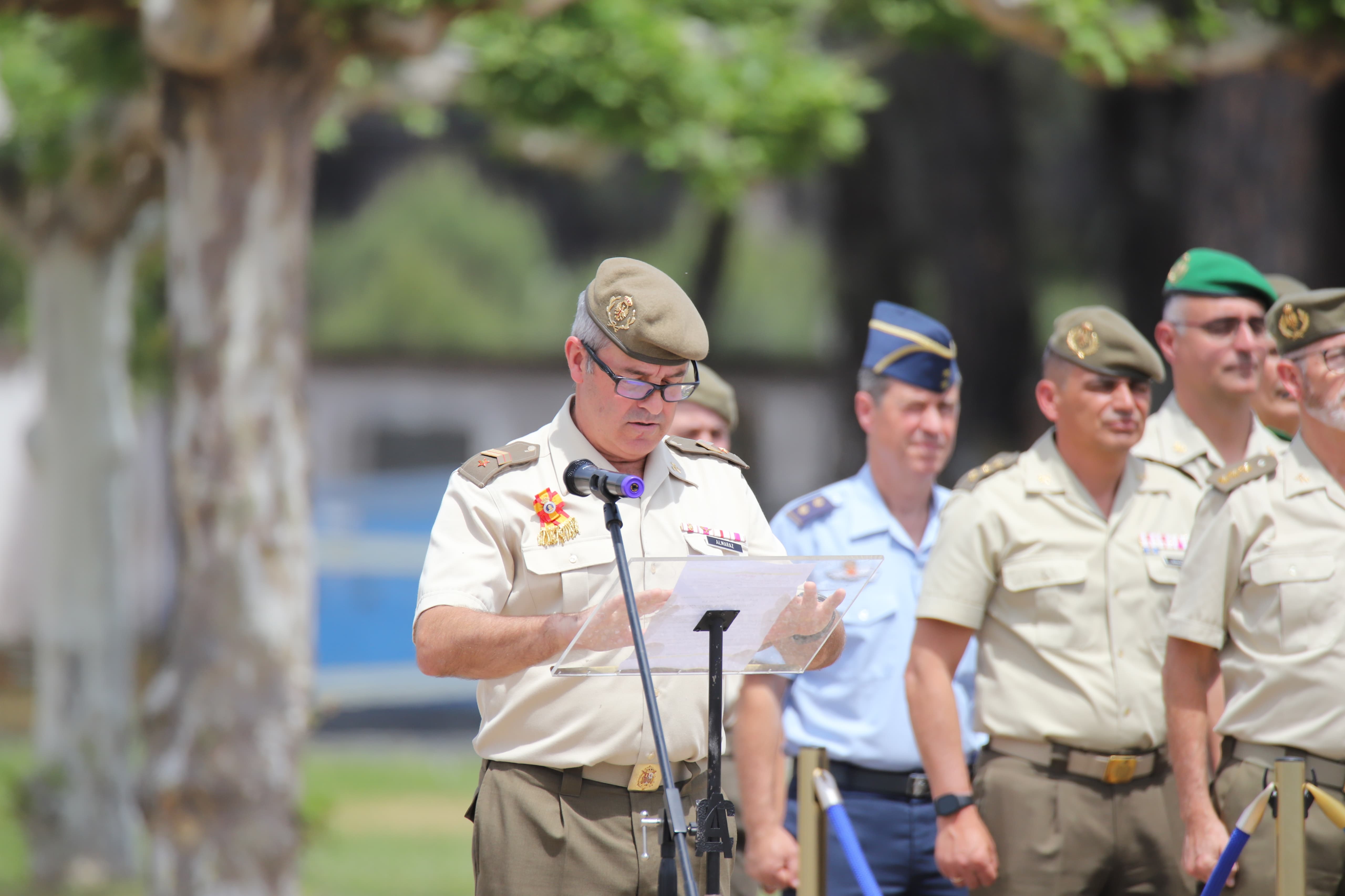 El SBMY Almaraz relata los antecedentes históricos de la AGBS y su decreto de fundación